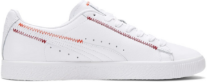 Giay Puma Clyde Stitch 'White Red' 375888-01