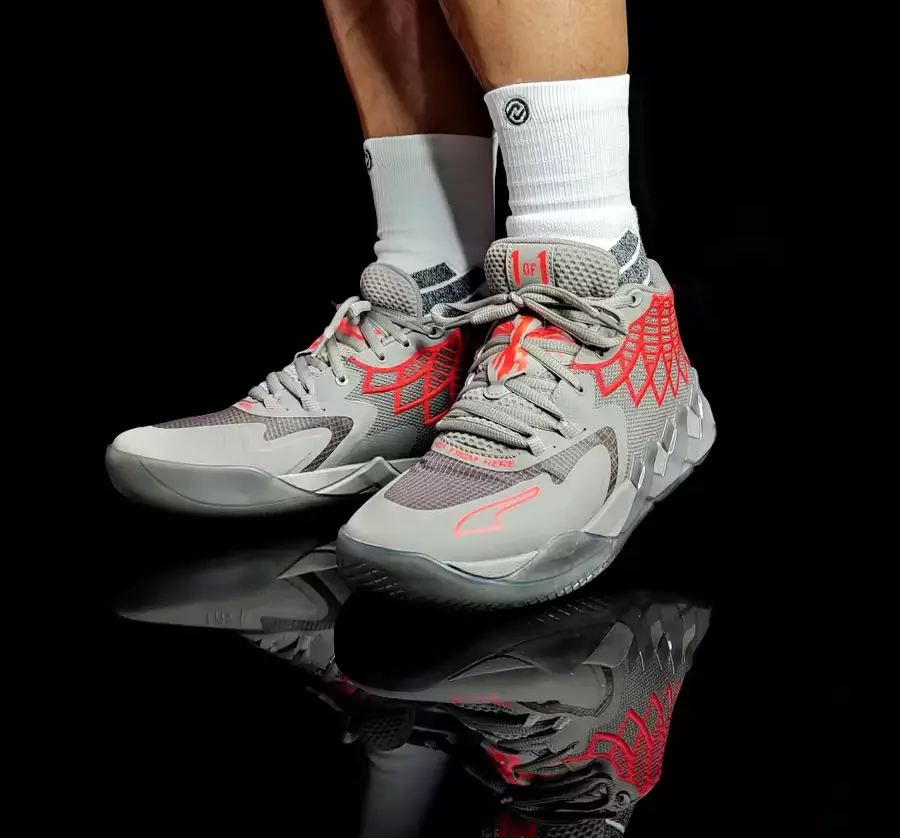 Giày Puma MB.01 'Rock Ridge Red Blast' 376443-09 - Ảnh 2