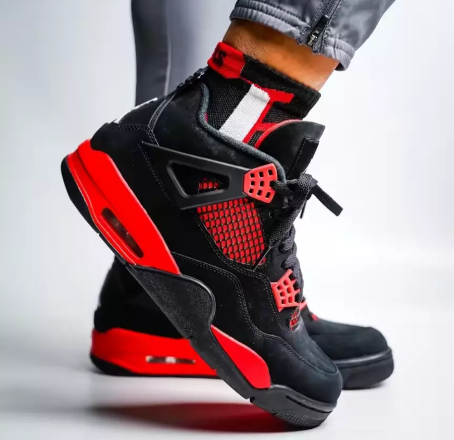 Giày Nike Air Jordan 4 'Red Thunder' CT8527-016 - Ảnh 2