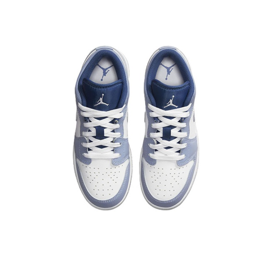 Giày Nike Air Jordan 1 Low GS 'Ashen Slate' 553560-414 - Ảnh 8