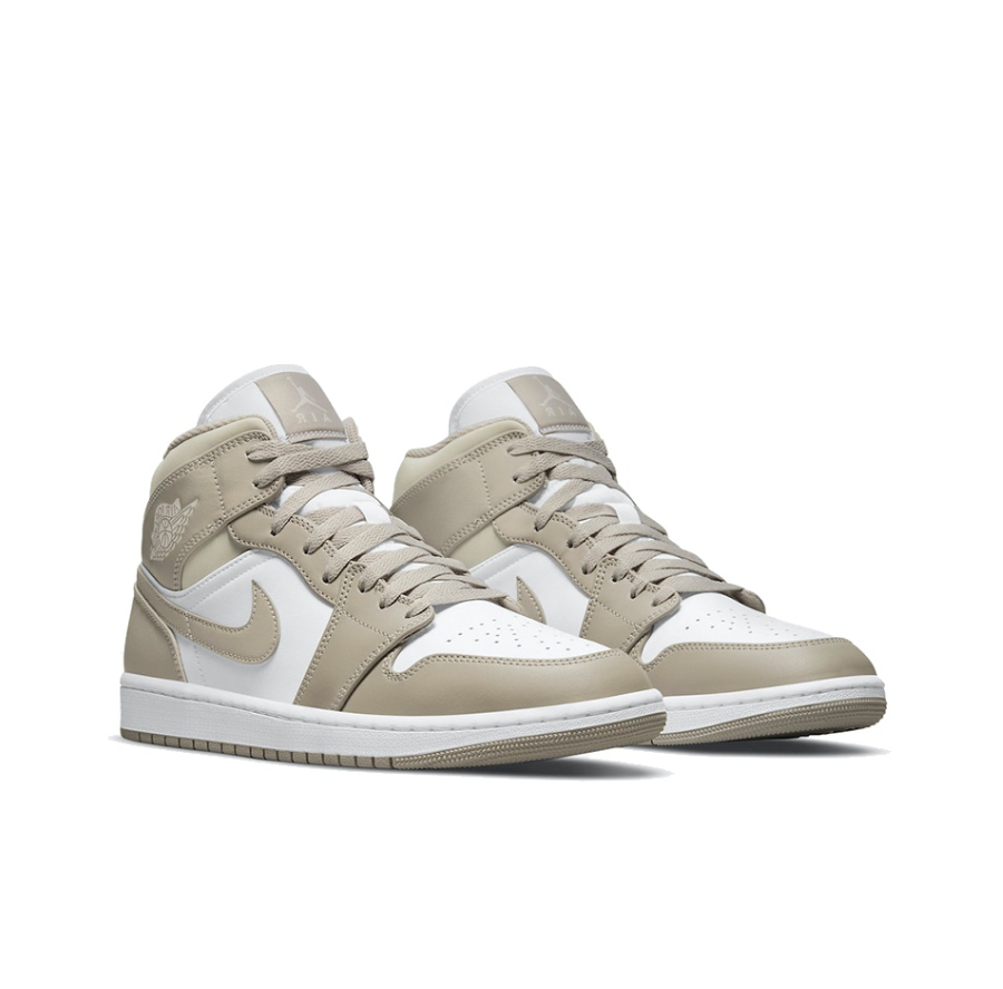 Giày Nike Air Jordan 1 Mid 'Linen' 554724-082 - Ảnh 6