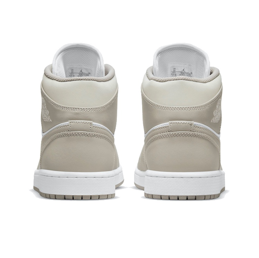Giày Nike Air Jordan 1 Mid 'Linen' 554724-082 - Ảnh 8