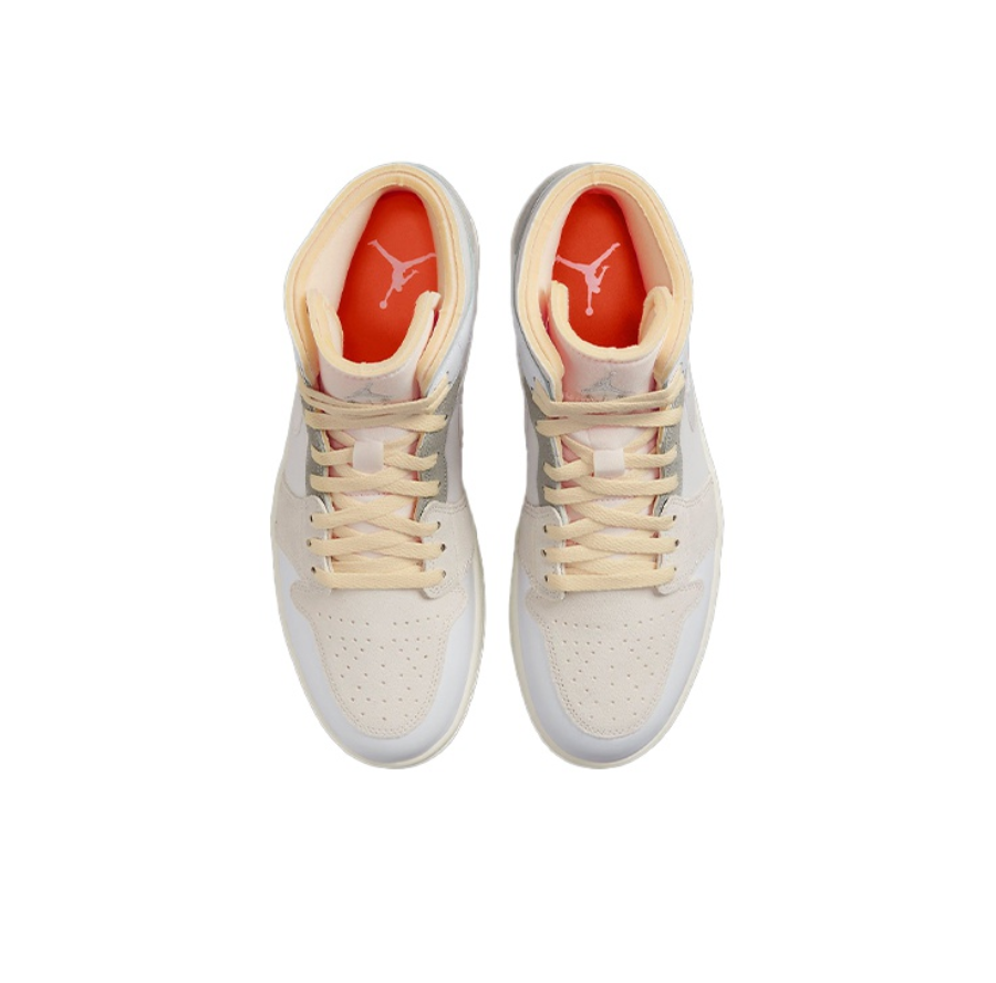 Giày Nike Air Jordan 1 Mid SE Craft 'Inside Out' DM9652-100 - Ảnh 11