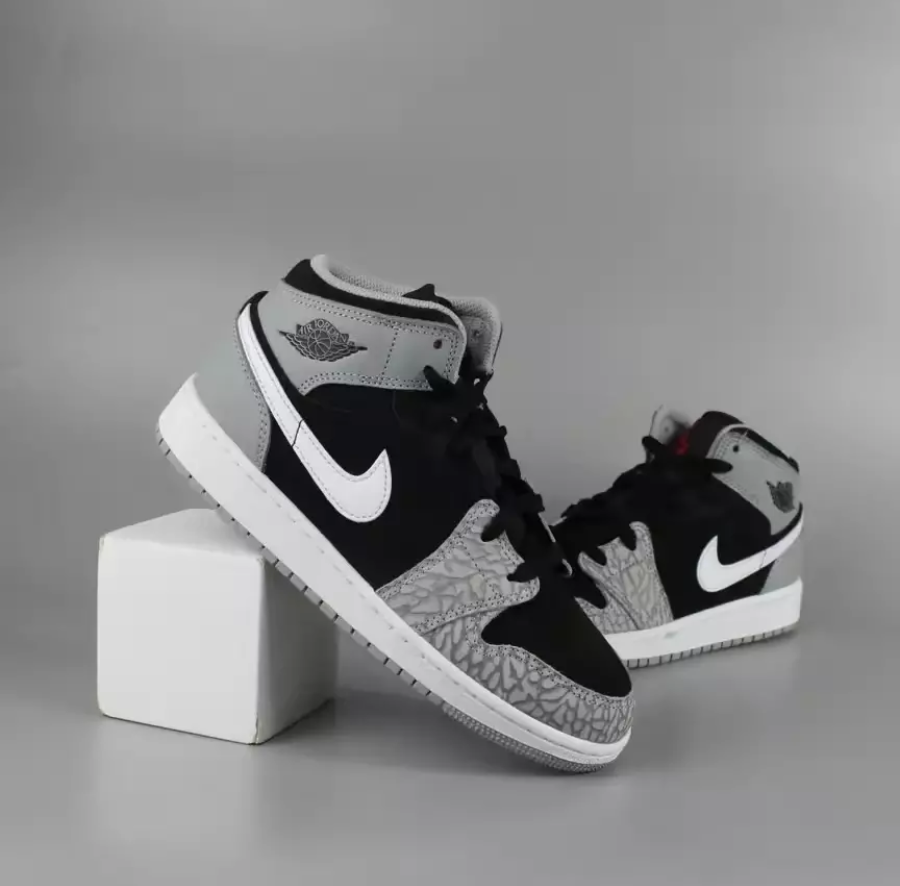 Giày Nike Air Jordan 1 Mid SE 'Elephant Toe' DM1200-016 - Ảnh 5