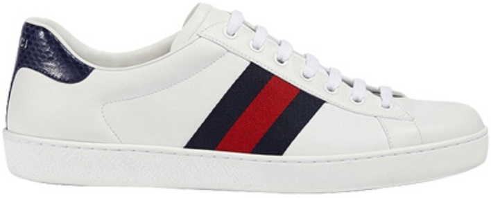 Giày Gucci Ace Leather 'Blue' 386750-A38D0-9072