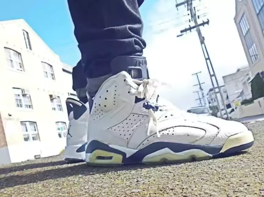 Giày Nike Air Jordan 6 Retro 'Midnight Navy' CT8529-141 - Ảnh 5