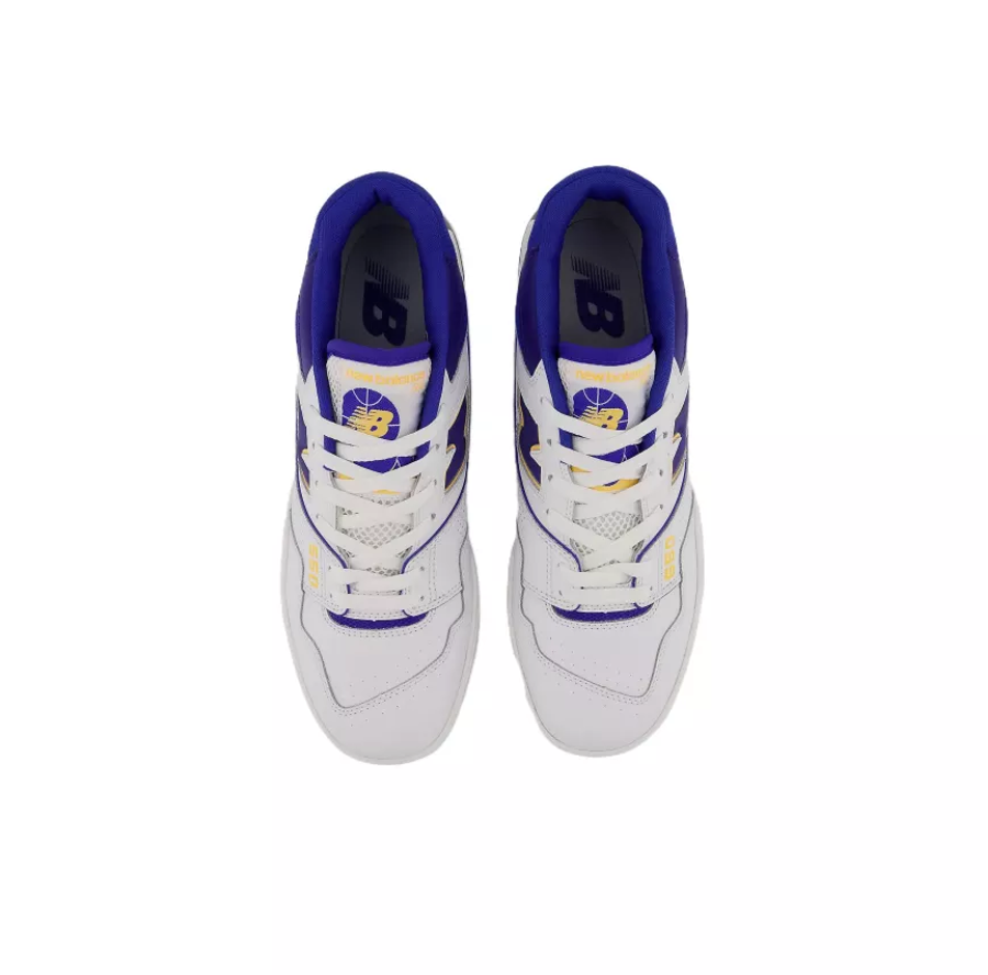 Giày New Balance 550 Lakers 'White Infinity Blue' BB550WTN - Ảnh 4