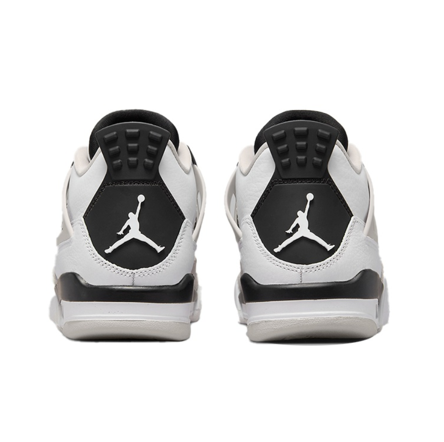 Giày Nike Air Jordan 4 Retro GS 'Military Black' 408452-111 - Ảnh 8