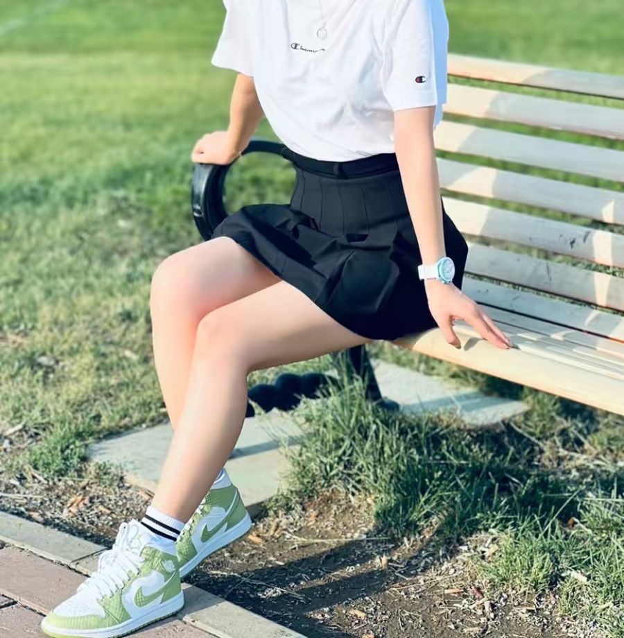 Giày Nike Air Jordan 1 Mid 'Green Python' DV2959-113 - Ảnh 2