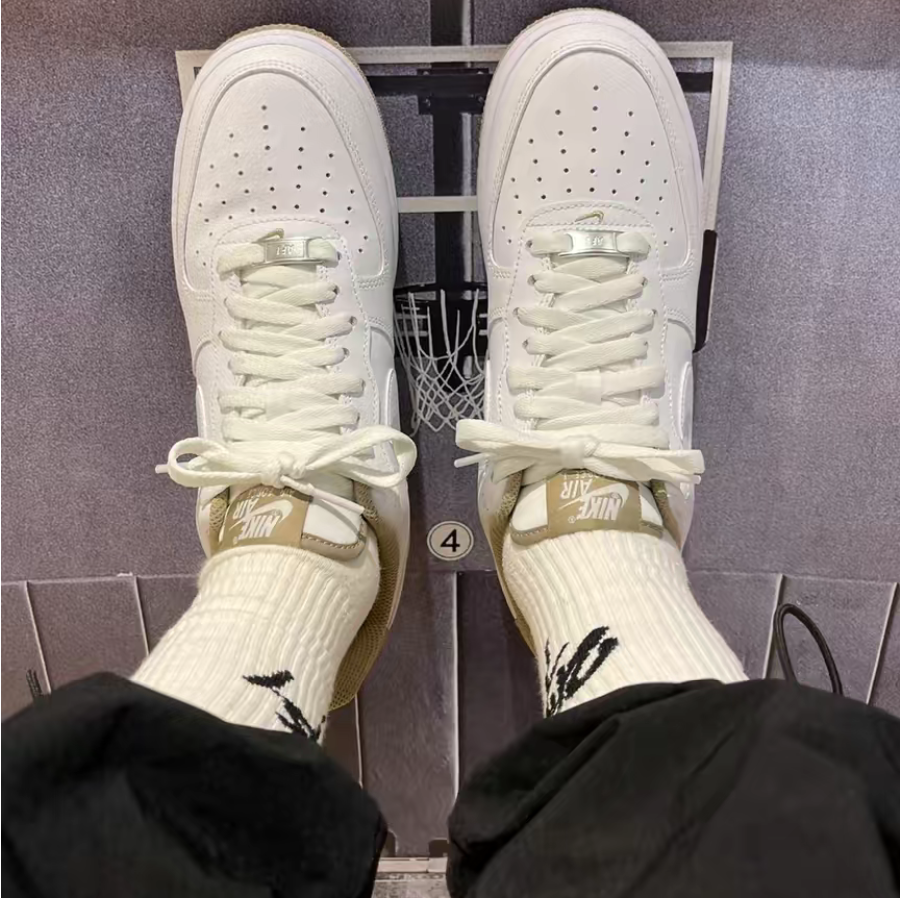 Giày Nike Air Force 1 Low 'White Taupe' DR9867-100 - Ảnh 8