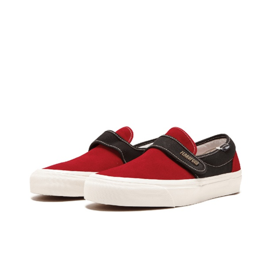 Giày Vans Slip-On 47 Fear of God 'Red Black' VN0A3J9FPQR - Ảnh 6
