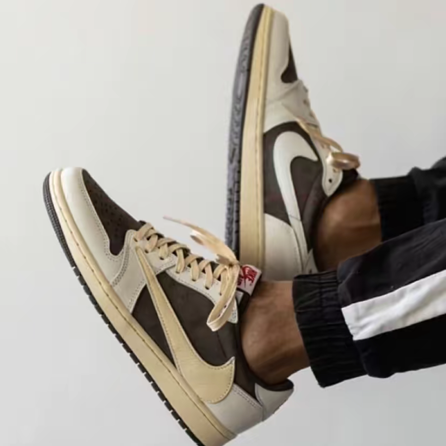 Giày Nike Air Jordan 1 Travis Scott 'Reverse Mocha' DM7866-162 - Ảnh 3