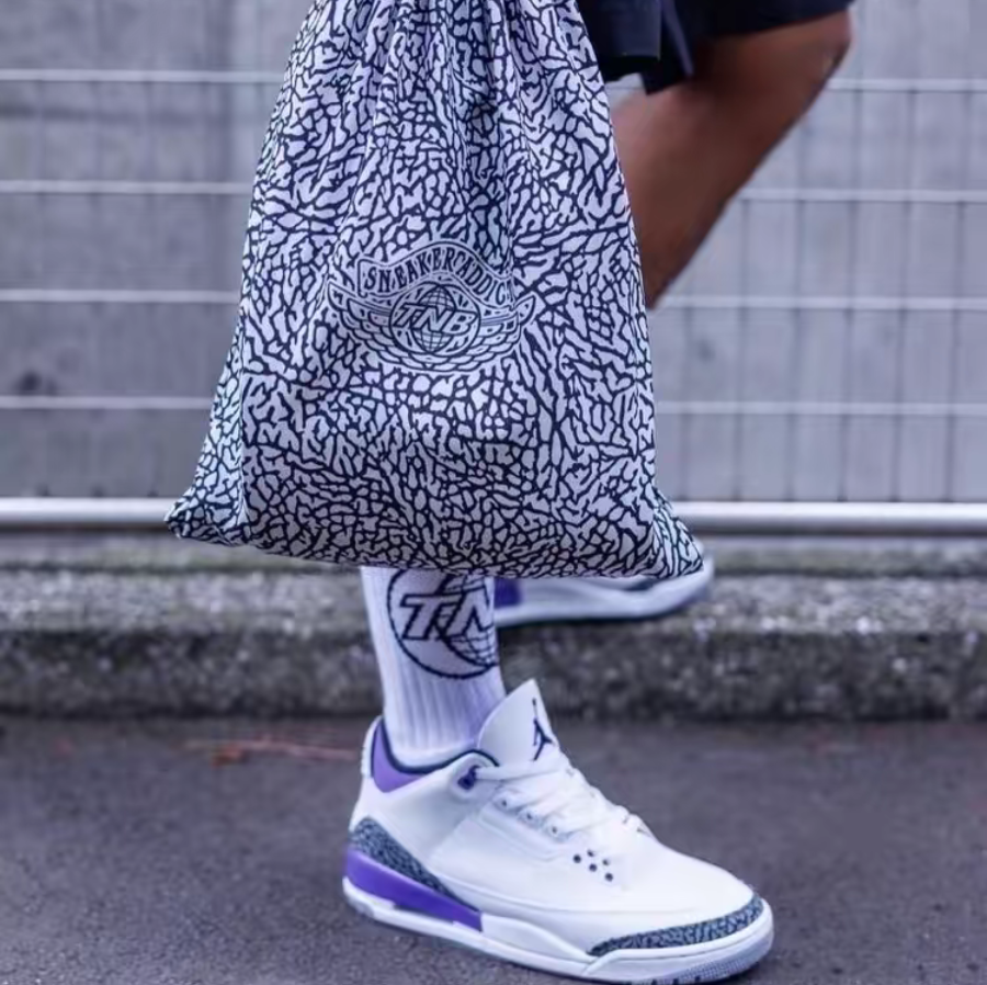 Giày Nike Air Jordan 3 Retro 'Dark Iris' CT8532-105 - Ảnh 2