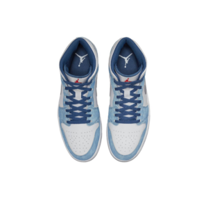 Giay Nike Air Jordan 1 Mid 'French Blue Fire Red' DN3706-401
