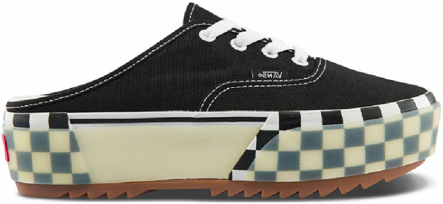 Giay Vans Authentic Mule Stacked 'Black' VN0A4BW18BM