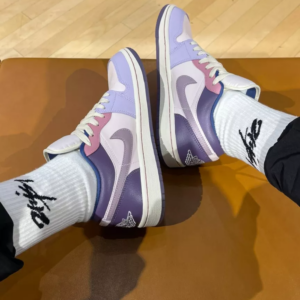 Giay Nike Air Jordan 1 Low 'Pastel Purple' DZ2768-651