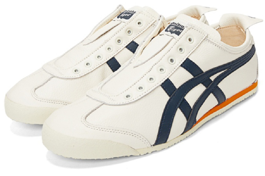 Giày Onitsuka Tiger Mexico 66 Slip-On 'White Black' 1183B815-103 - Ảnh 3