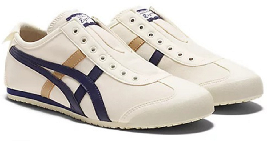 Giày Onitsuka Tiger Mexico 66 Slip-On 'Beige Black' 1183A360-116 - Ảnh 6