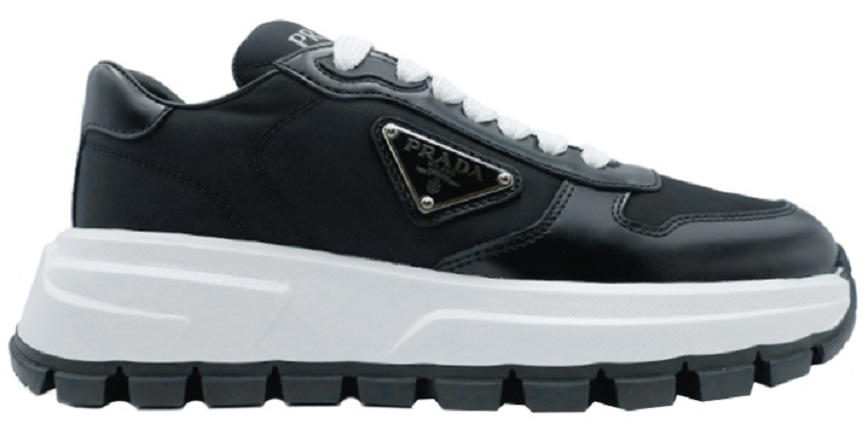 Giày Prada Spazzolato Logo 'Black' 1E804M 3LKI F0632