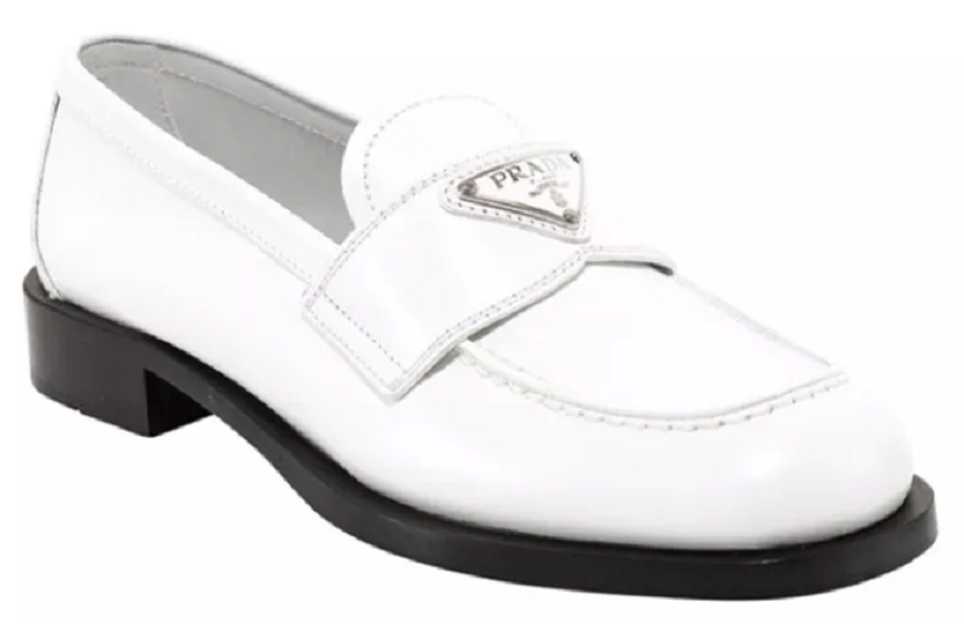 Giày Prada Logo Brushed 'White' 1D238M_055_F_0009 - Ảnh 3