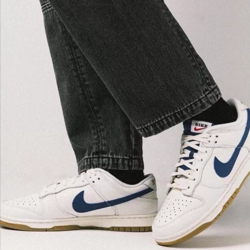 Giày Nike Dunk Low SE 'Sail Dark Marina Blue' DX3198-133 - Ảnh 4