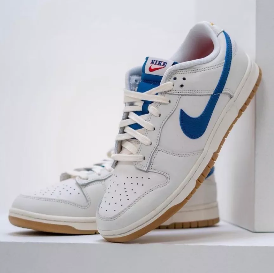 Giày Nike Dunk Low SE 'Sail Dark Marina Blue' DX3198-133 - Ảnh 5