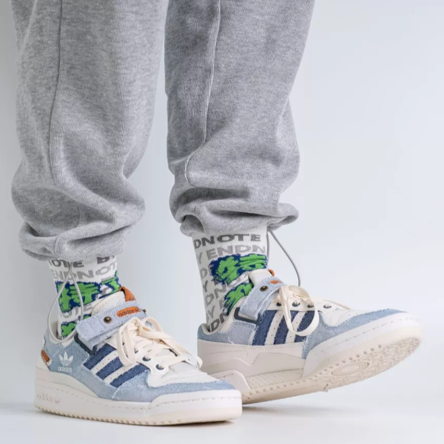 Giày Adidas Forum Low 'Blue' HQ6334 - Ảnh 3