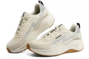 Alternative view of Giày Skechers D'Lite Wave 'Beige' 237561-NAT