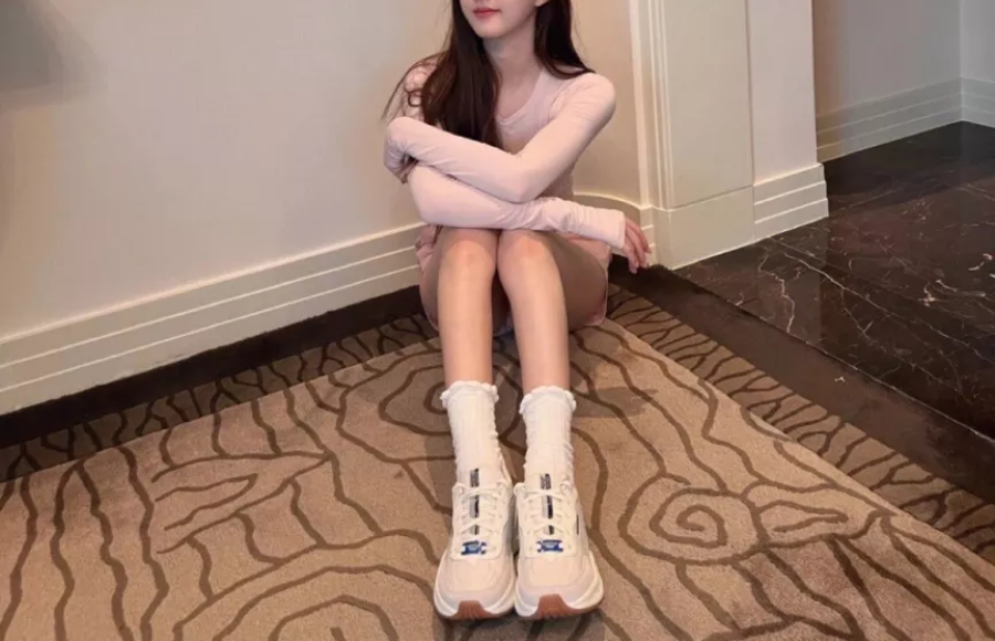 Giày Skechers D'Lites Wave 'Cream Gray' 149389-NTBK - Ảnh 2