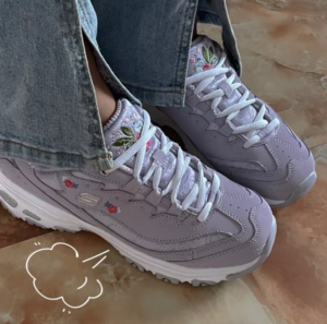 Alternative view of Giày Skechers D'Lites 'Purple' 11977-LAV