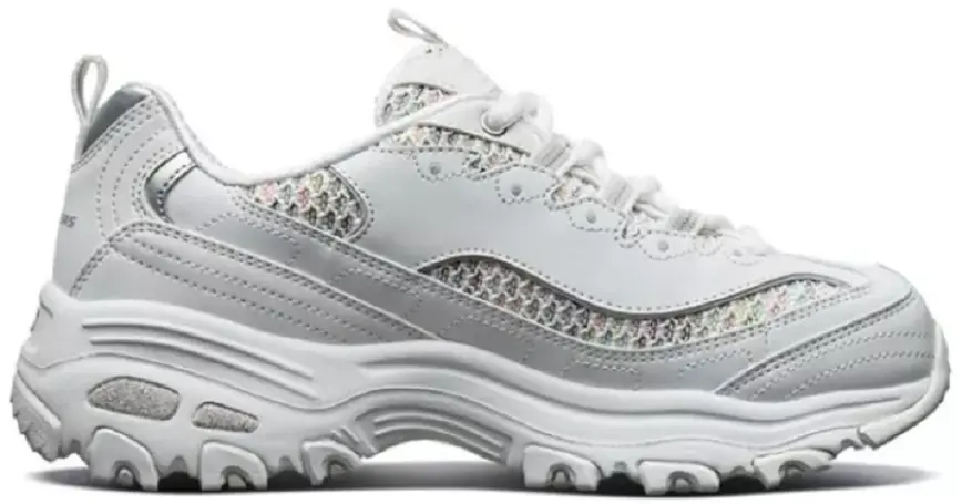 Giày Skechers D'Lite 1.0 'Gray' 13144-WMLT