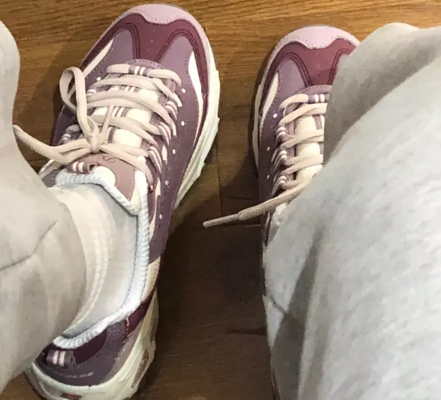 Alternative view of Giày Skechers D'Lites 'Purple' 13143-PRW