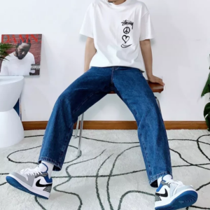 Alternative view of Giày Nike Air Jordan 1 Low SE 'True Blue' DM1199-140