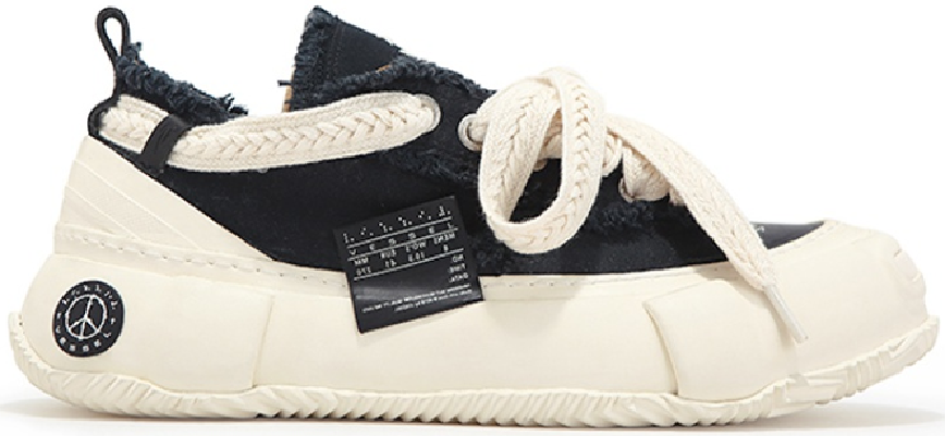 Giày Xvessel G.O.P 2.0 Marshmallow Lows 'Black' S22X42B