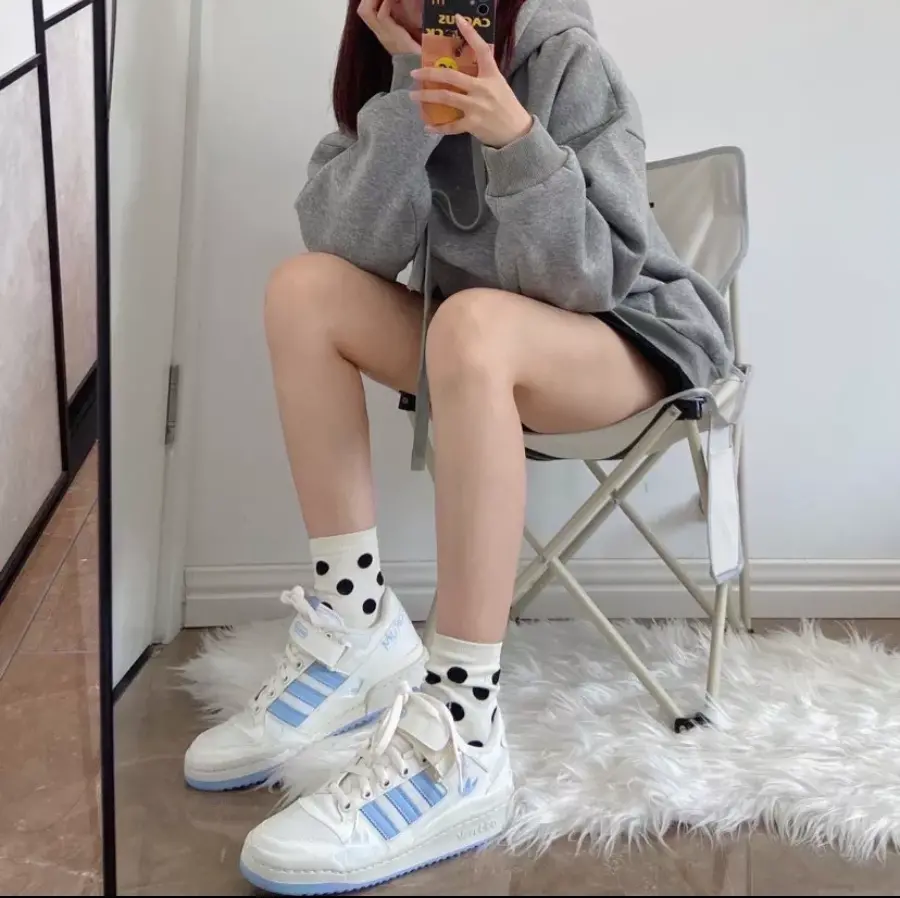 Alternative view of Giày Adidas Forum 84 Low Wmns 'Blanco' GY7985