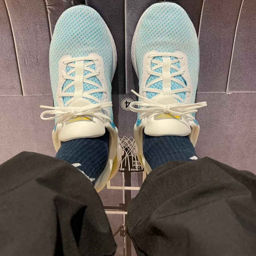 Giày Nike React Miler 3 'Blue White' DD0490-100 - Ảnh 4