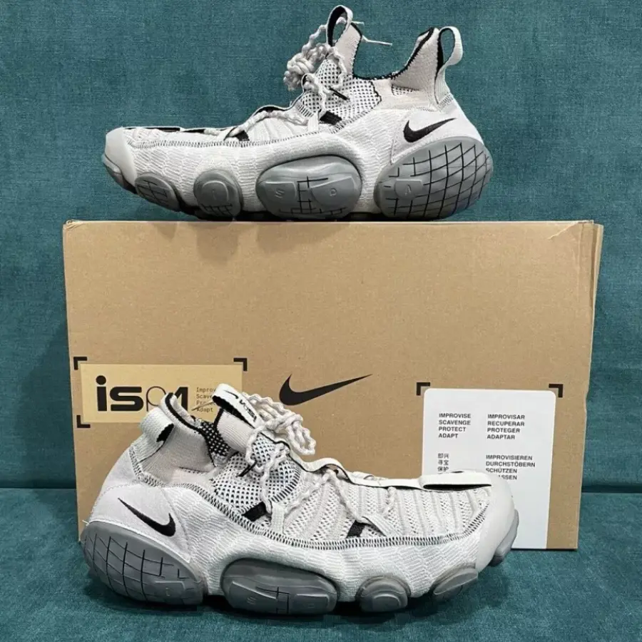 Alternative view of Giày Nike ISPA Link 'Light Iron Ore Smoke Grey' CN2269-002