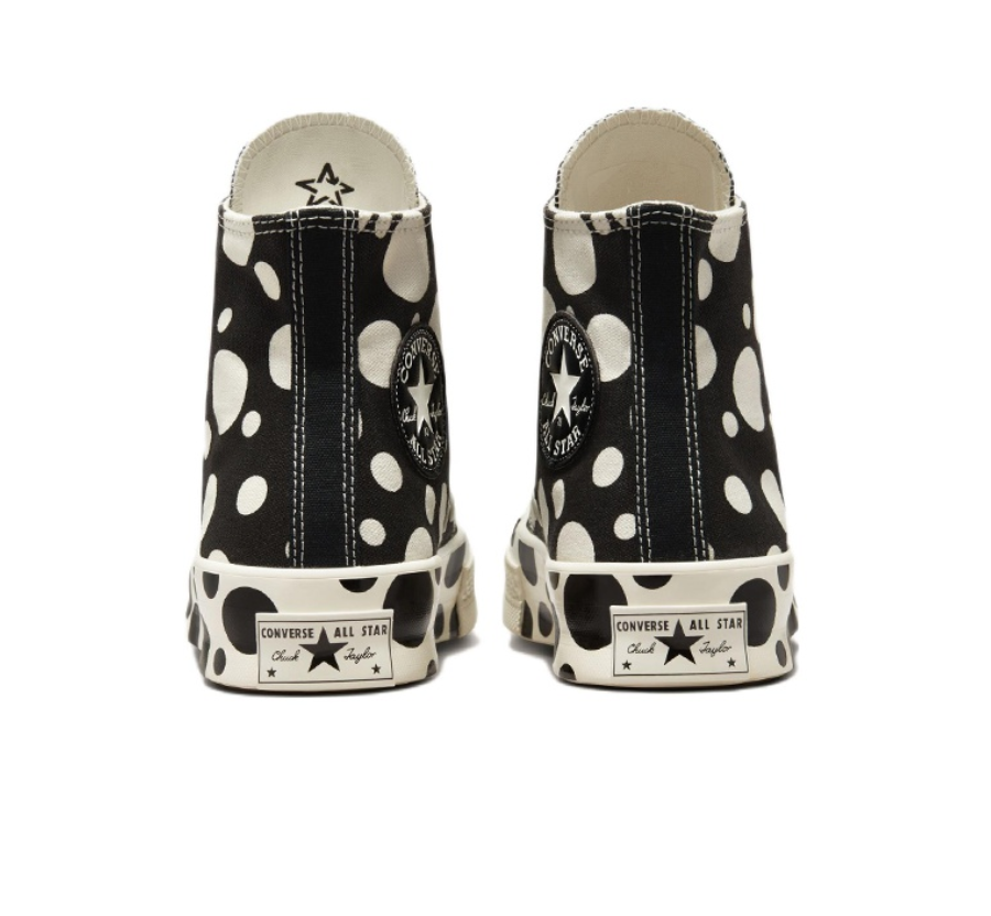 Giày Converse Chuck Taylor All Star '70 Hi Polka Dot 'Black White' A01182C - Ảnh 6