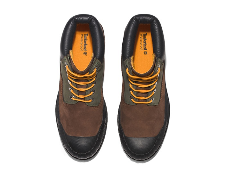 Giày Timberland Premium 6 'Brown Black Green' A2FXF931 - Ảnh 5