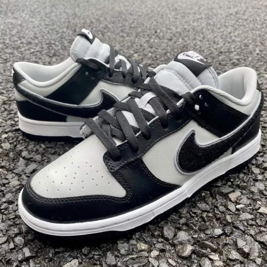 Giày Nike Dunk Low Retro 'Grey Fog Black' DQ7683-001 - Ảnh 4