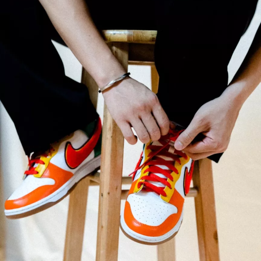 Giày Nike Dunk High 'University 7-Eleven' DR8805-100 - Ảnh 2