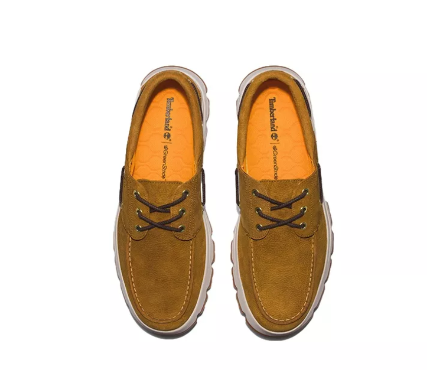 Giày Timberland Ek+ Moc Toe 'Khaki' A2D5DD02 - Ảnh 5