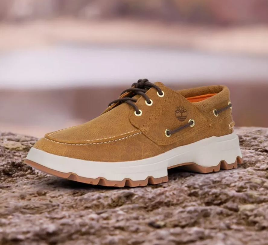 Giày Timberland Ek+ Moc Toe 'Khaki' A2D5DD02 - Ảnh 2