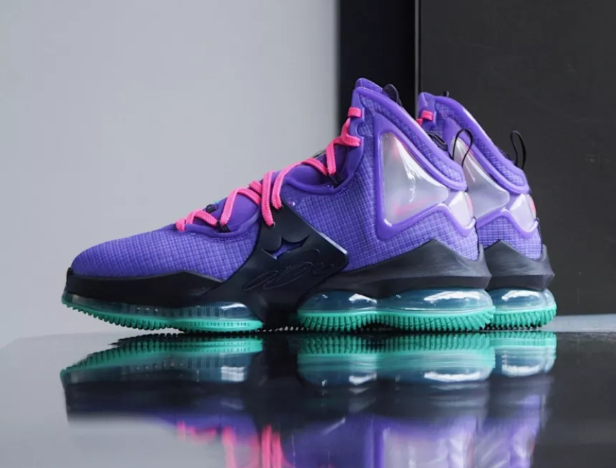 Giày Nike LeBron 19 EP 'Purple Teal' DC9340-500 - Ảnh 7
