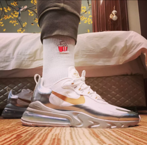 Alternative view of Giày Nike Air Max 270 React 'City Of Speed' CQ4597-110