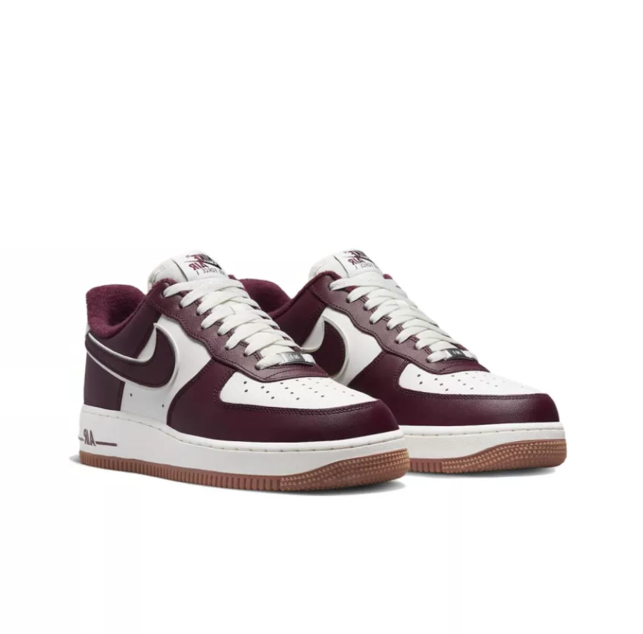 Giày Nike Air Force 1 Low 'College Pack Night Maroon' DQ7659-102 - Ảnh 6