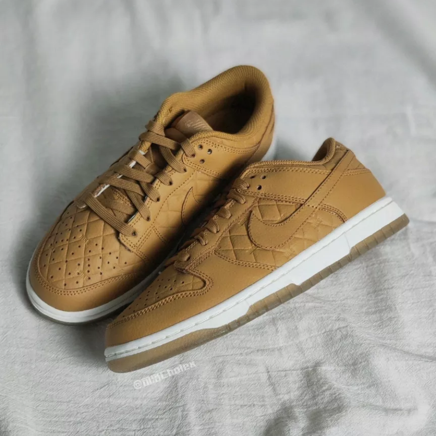 Giay Nike Dunk Low Wheat and 'Gum Light Brown' DX3374-700