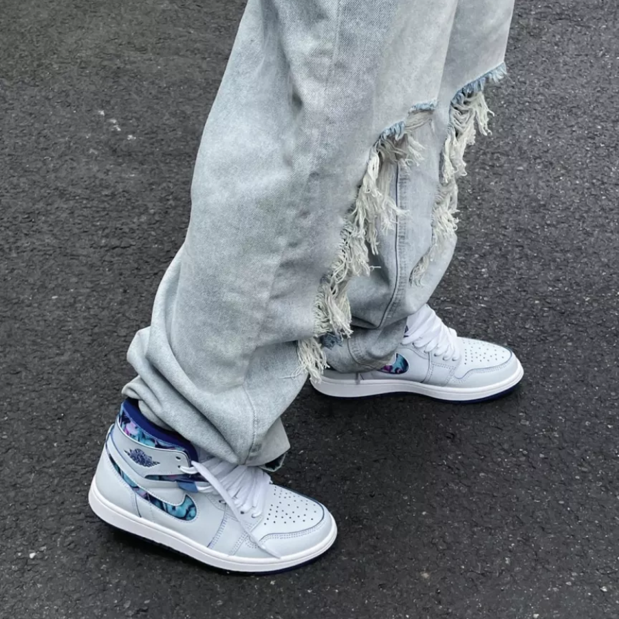 Giày Nike Air Jordan 1 High Zoom '25 Years In China' DV5575-140 - Ảnh 4