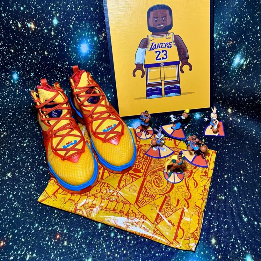 Giày Nike Space Jam x LeBron 19 EP 'Tune Squad' DC9342-800 - Ảnh 4