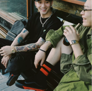 Giay Vans WTAPS x Classic Slip-On LX 'Black Orange' VN0A45JK20E